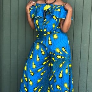 AFRICAN prints 2pc pants and matching top